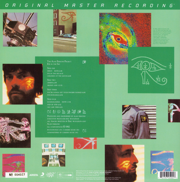 The Alan Parsons Project - Eye In The Sky | Mobile Fidelity Sound Lab (MFSL 2-500) - 3