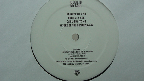 Coolio - My Soul | Tommy Boy (TB 1180) - 4