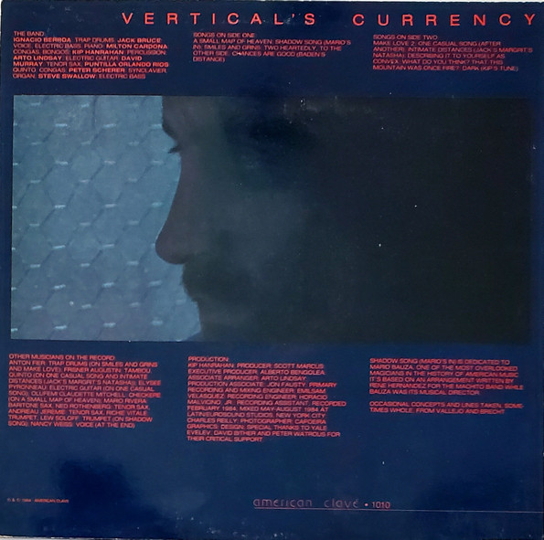 Kip Hanrahan - Vertical's Currency | American Clavé (AMCL 1010) - 2