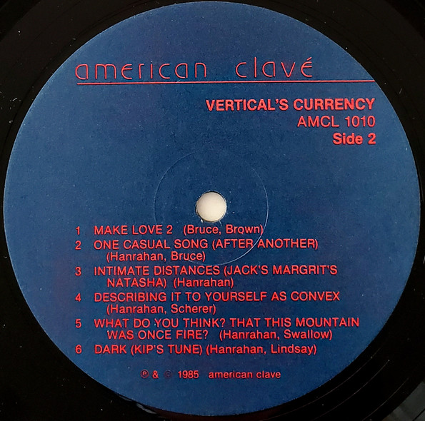 Kip Hanrahan - Vertical's Currency | American Clavé (AMCL 1010) - 4
