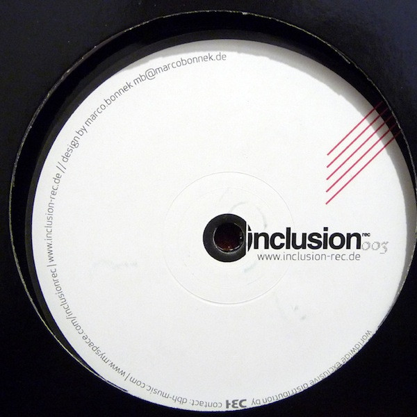 Atilla Karabiyik & Basti Pieper - BOB | Inclusion Records (Incl003) - 2 Atilla Karabiyik & Basti Pieper - BOB | Inclusion Records (Incl003) - 2