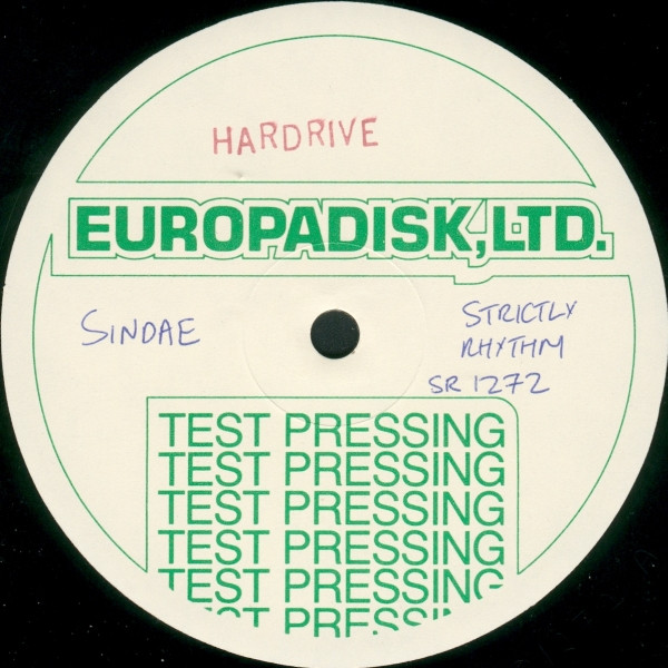 Hardrive - Sindae | Strictly Rhythm (SR 1272)