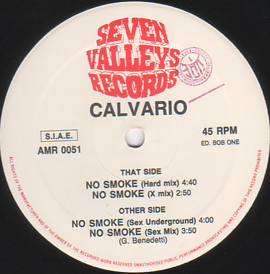 Calvario - No Smoke | Seven Valley's Records (AMR 0051) - 3 Calvario - No Smoke | Seven Valley's Records (AMR 0051) - 3