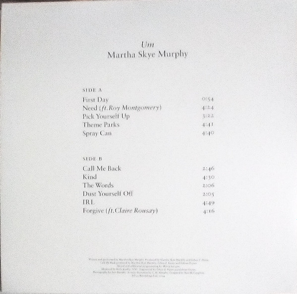 Martha Skye Murphy - Um | AD 93 (WHYT077)