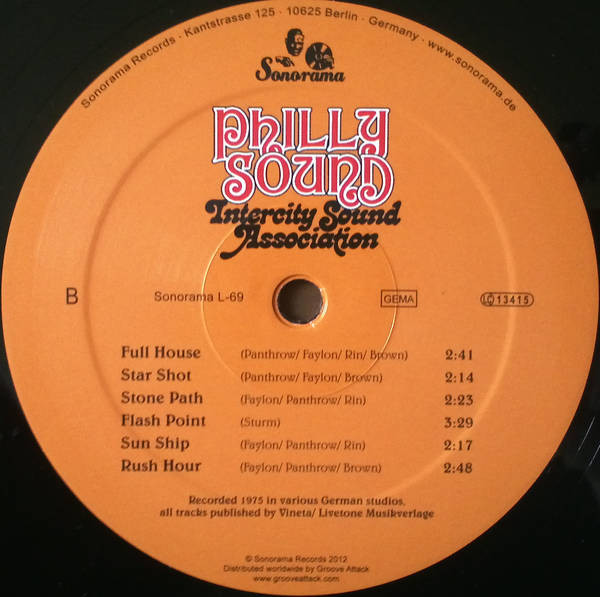 Intercity Sound Association - Phillysound | Sonorama (Sonorama L-69) - 4 Intercity Sound Association - Phillysound | Sonorama (Sonorama L-69) - 4