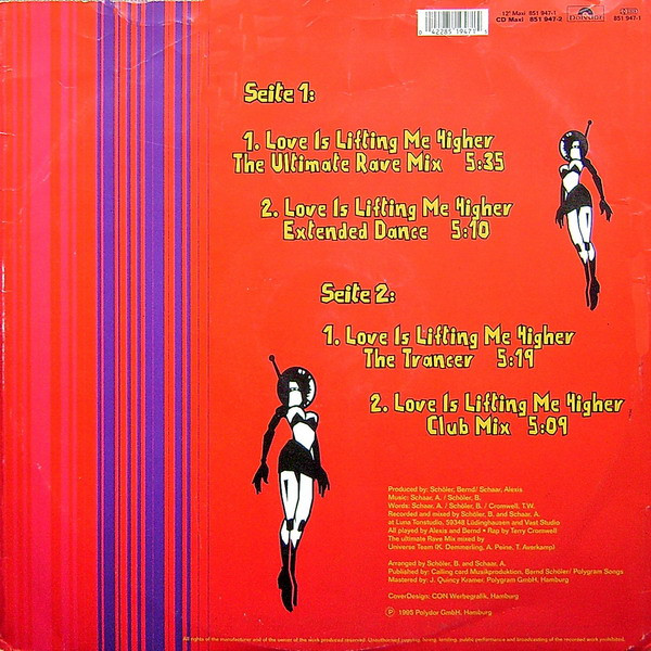K. Da Cruz - Love Is Lifting Me Higher | More Vinyl (851 947-1) - 2 K. Da Cruz - Love Is Lifting Me Higher | More Vinyl (851 947-1) - 2