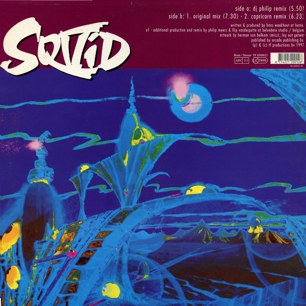 Sqvid - Emprisoning Sound On A Piece Of Wax | TF Productions (TF 6500012) - 2