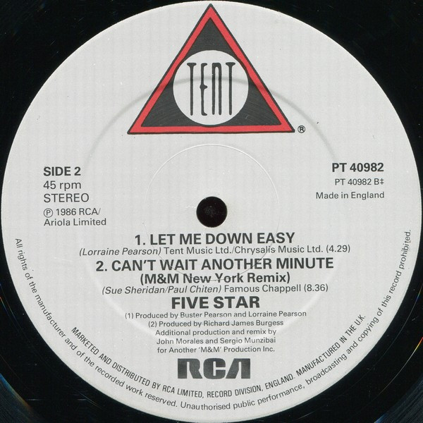 Five Star - If I Say Yes | Tent (PT 40982) - 4 Five Star - If I Say Yes | Tent (PT 40982) - 4