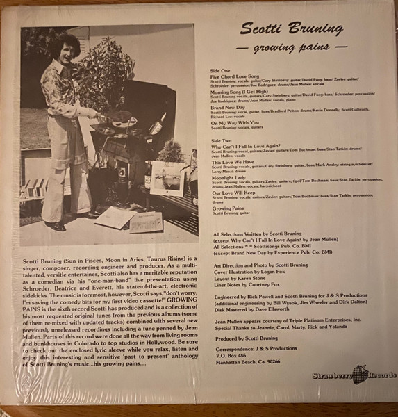 Scott Bruning - Growing Pains | Strawberry Records (SR-486) - 2 Scott Bruning - Growing Pains | Strawberry Records (SR-486) - 2