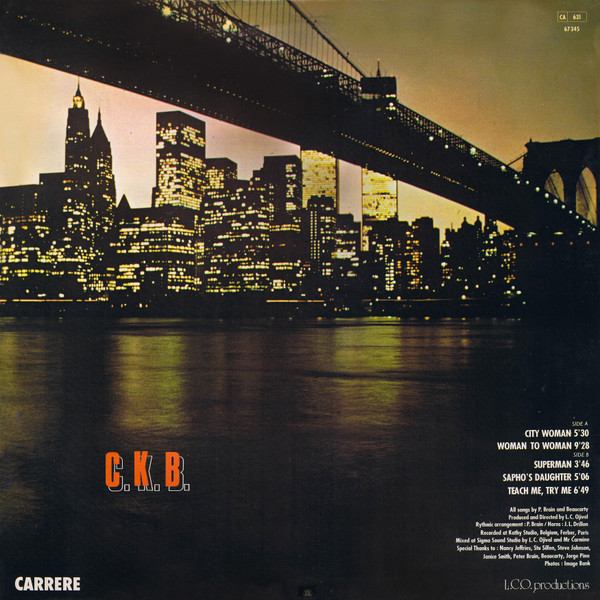 C.K.B. - New York City Women | Carrere (67.345) - 2