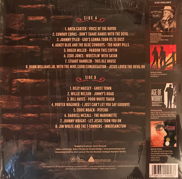 Various - Hillbillies In Hell Omnibus (An Encyclopedic Compendium Of Hades' Greatest Hayseed Hits) | The Omni Recording Corporation (IMAR129LP) - 2
