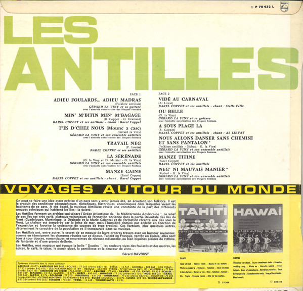 Various - Les Antilles | Philips (P 70.432 L) - 2 Various - Les Antilles | Philips (P 70.432 L) - 2