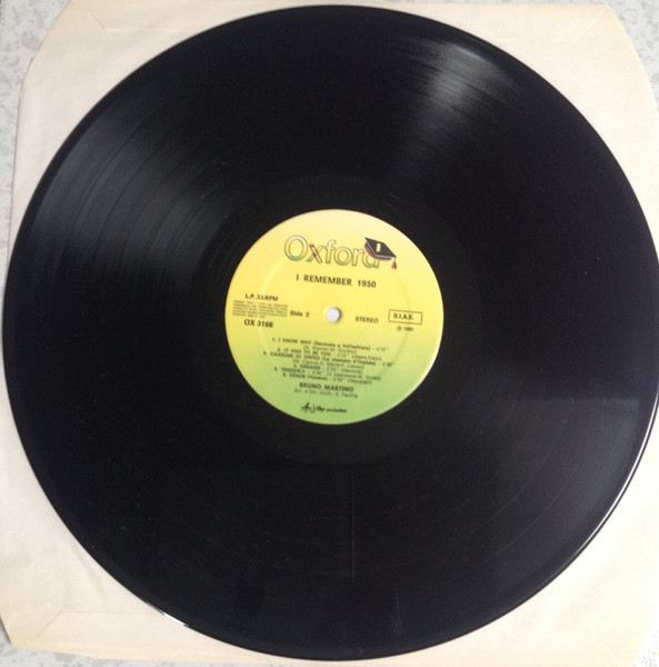 Bruno Martino - I Remember 1950 | Oxford (OX/3166) - 4