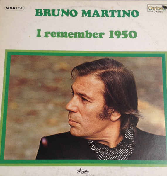Bruno Martino - I Remember 1950 | Oxford (OX/3166) - main