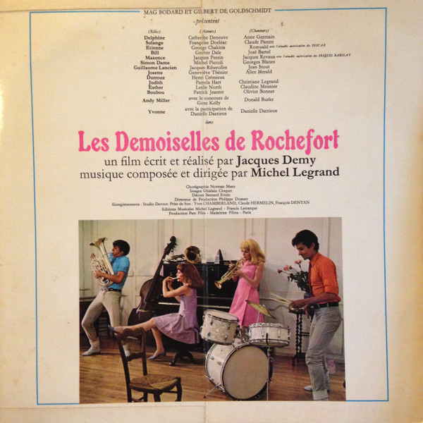 Michel Legrand - Les Demoiselles De Rochefort (Bande Originale Du Film) | Philips (P70.407/ 408 L) - 2