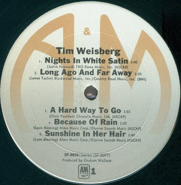 Tim Weisberg - Tim Weisberg | A&M Records (SP-3039) - main Tim Weisberg - Tim Weisberg | A&M Records (SP-3039) - main