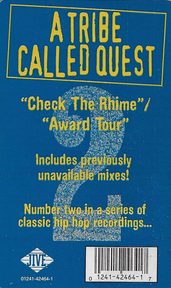 A Tribe Called Quest - Check The Rhime / Award Tour | Jive (01241-42464-1)