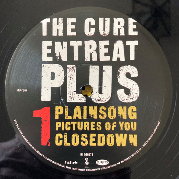 The Cure - Entreat Plus | Rhino Records (R1 526572) - 4