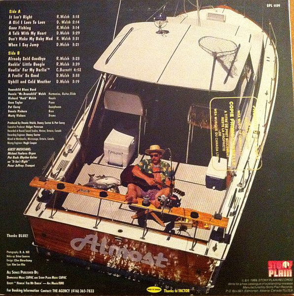 Downchild Blues Band - Gone Fishing | Stony Plain Records (SPL 1139) - 2 Downchild Blues Band - Gone Fishing | Stony Plain Records (SPL 1139) - 2