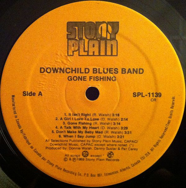 Downchild Blues Band - Gone Fishing | Stony Plain Records (SPL 1139) - 3 Downchild Blues Band - Gone Fishing | Stony Plain Records (SPL 1139) - 3