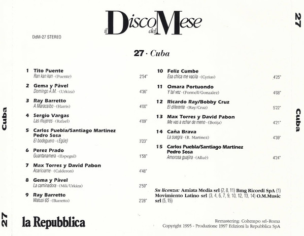 Various - Cuba | La Repubblica (DdM-27) - 2 Various - Cuba | La Repubblica (DdM-27) - 2