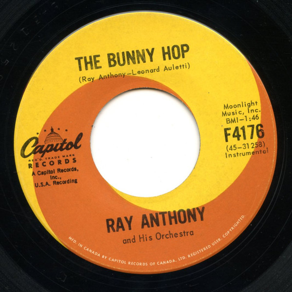 Ray Anthony & His Orchestra - The Bunny Hop | Capitol Records (F4176) - main