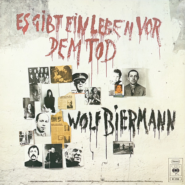 Wolf Biermann - Es Gibt Ein Leben Vor Dem Tod | CBS (CBS 81 259) - 4 Wolf Biermann - Es Gibt Ein Leben Vor Dem Tod | CBS (CBS 81 259) - 4