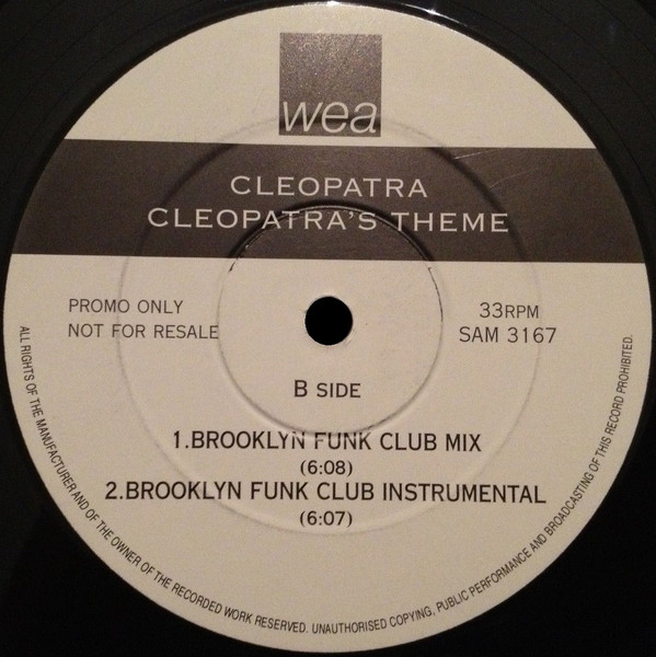 Cleopatra - Cleopatra's Theme | WEA (SAM 3167) - main