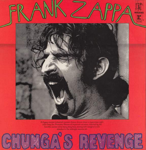 Frank Zappa - Chunga's Revenge | Bizarre Records (MS 2030) - main
