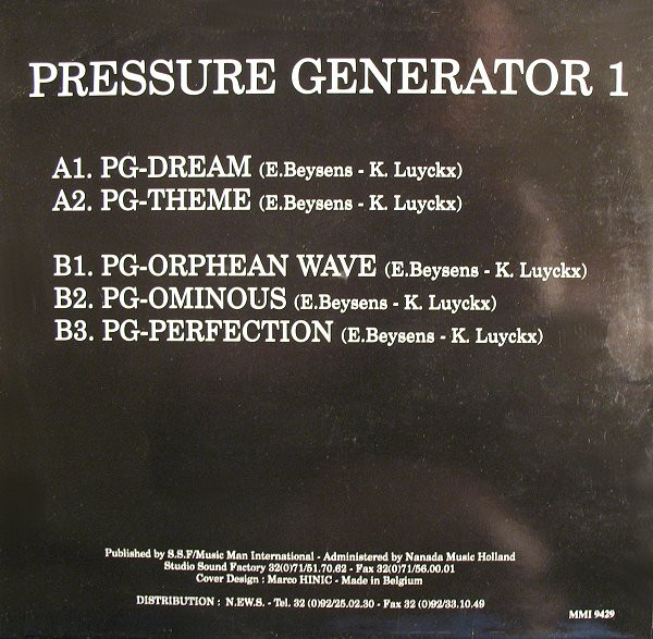 Pressure Generator 1 - Trancendental Warfare | Music Man Records (MMI 9429) - 2