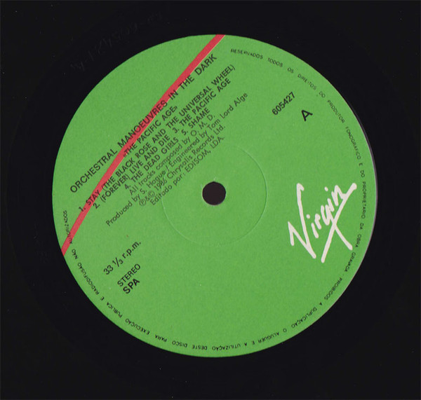 Orchestral Manoeuvres In The Dark - The Pacific Age | Virgin (605427)