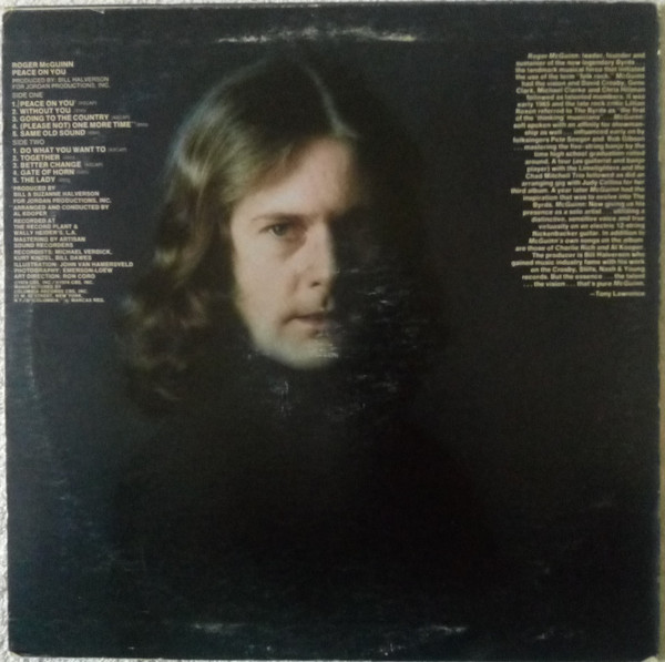 Roger McGuinn - Peace On You | Columbia (KC 32956) - 2 Roger McGuinn - Peace On You | Columbia (KC 32956) - 2
