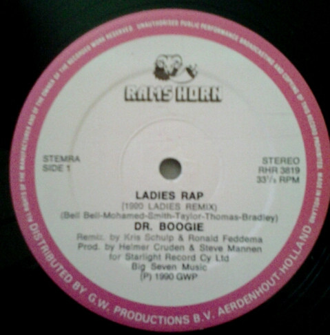 Dr. Boogie - Ladies Rap (Special Remix) | Rams Horn Records (RHR 3819) - 4 Dr. Boogie - Ladies Rap (Special Remix) | Rams Horn Records (RHR 3819) - 4
