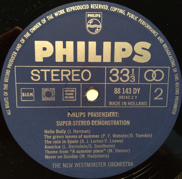 Various - Philips Präsentiert Super Stereo Demonstration | Philips (88 143 DY) - 4 Various - Philips Präsentiert Super Stereo Demonstration | Philips (88 143 DY) - 4