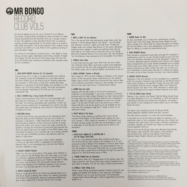 Various - Mr Bongo Record Club Volume Five | Mr Bongo (MRBLP237) - 3