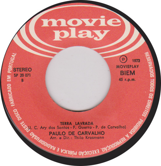 Paulo De Carvalho - Semente | Movieplay (SP 20.071) - 4
