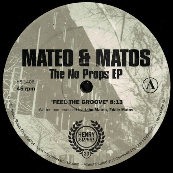 Mateo & Matos - The No Props EP | Henry Street Music (HS1406) - 3