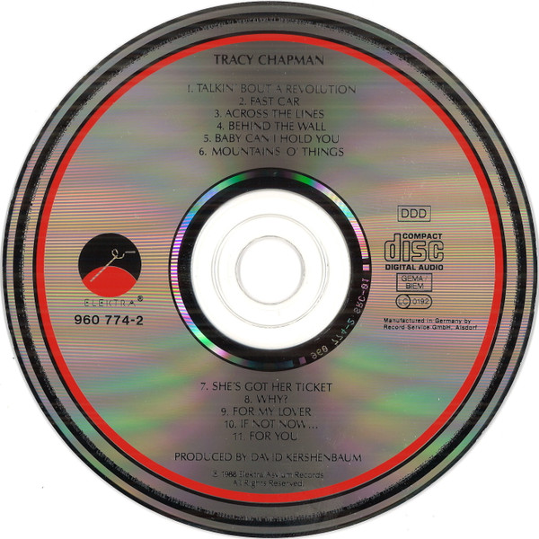 Tracy Chapman - Tracy Chapman | Elektra (7559-60774-2) - 3 Tracy Chapman - Tracy Chapman | Elektra (7559-60774-2) - 3