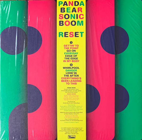 Panda Bear & Sonic Boom - Reset | Domino (WIGLP513)