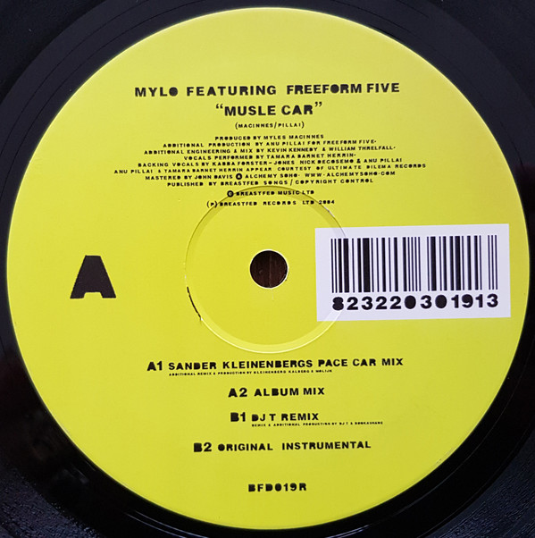 Mylo Featuring Freeform Five - Muscle Car | Breastfed (BFD019R)