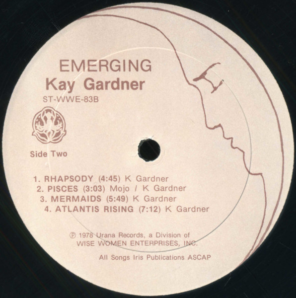 Kay Gardner - Emerging | Urana Records (ST-WWE-83) - 4 Kay Gardner - Emerging | Urana Records (ST-WWE-83) - 4