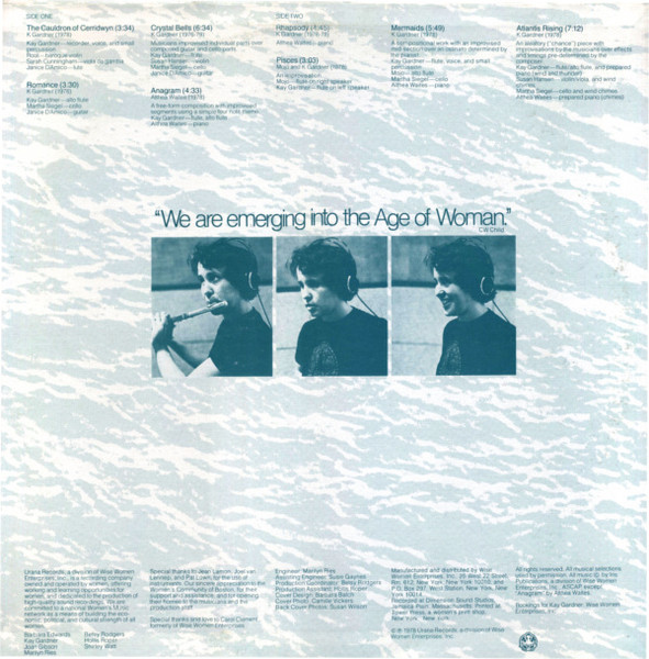 Kay Gardner - Emerging | Urana Records (ST-WWE-83) - 2 Kay Gardner - Emerging | Urana Records (ST-WWE-83) - 2