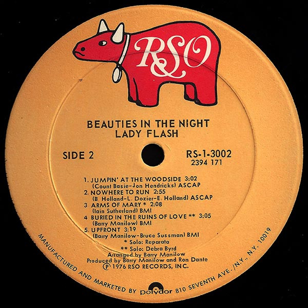 Lady Flash - Beauties In The Night | RSO (RS-1-3002) - 4 Lady Flash - Beauties In The Night | RSO (RS-1-3002) - 4