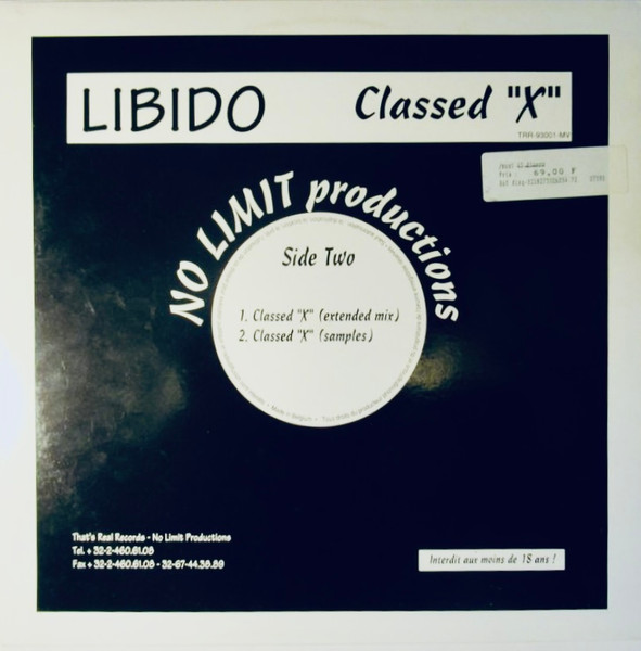 Libido - Classed-X | That's Real Records (TRR-93001-MV) - 2
