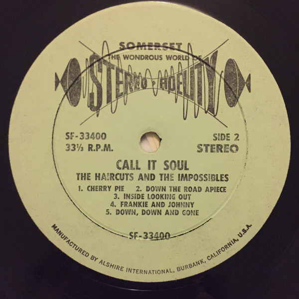 The Haircuts And The Impossibles - Call It Soul! | Somerset (SF-33400) - 4