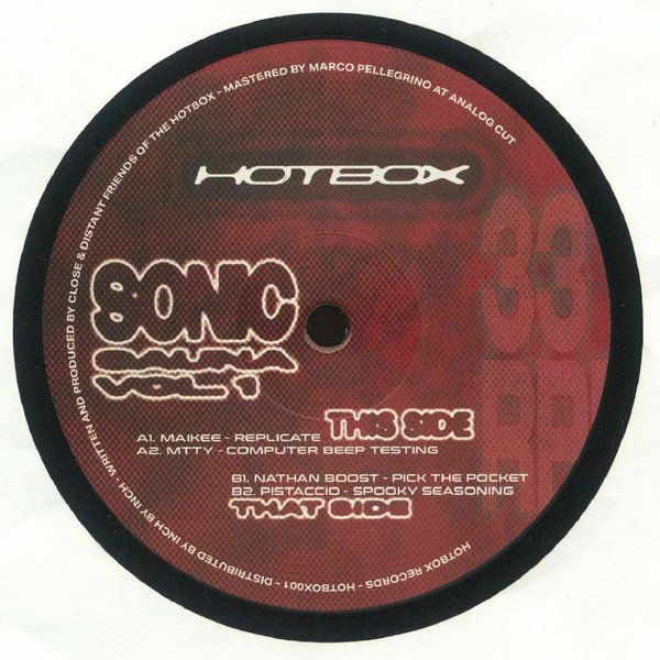 Various - Sonic Sauna Vol. 1 | Hotbox Records (HOTBOX001)