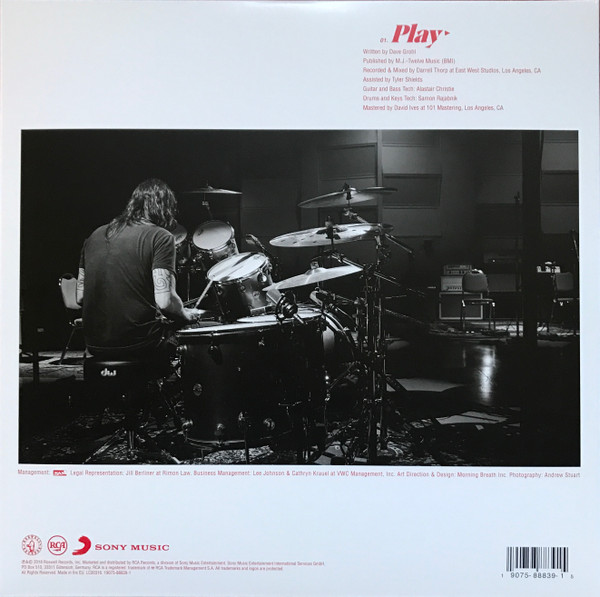 Dave Grohl - Play | Roswell Records (19075-88839-1) - 3 Dave Grohl - Play | Roswell Records (19075-88839-1) - 3