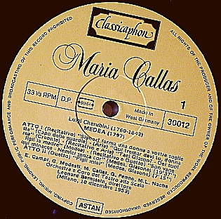 Maria Callas - Portrait In Gold  Vol. 3 | Classicaphon (30012)