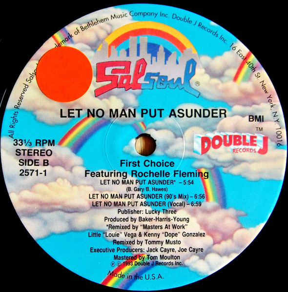First Choice Featuring Rochelle Fleming - Let No Man Put Asunder | Salsoul Records (2571-1) - 4