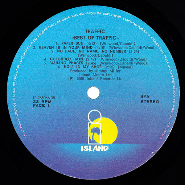 Traffic - Best Of Traffic | Island Records (ILPS 9112) - 3